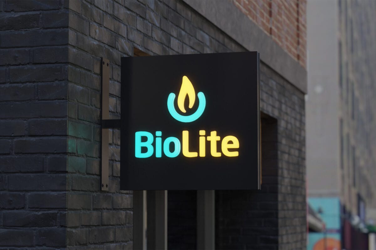 BioLite Lit Blade Sign