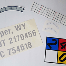 Industrial & Machine Decals MN