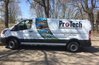 Four color digital print vehicle graphics