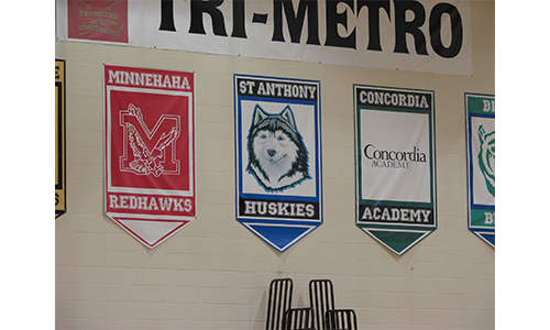 School Banners made from Vinyl Cloth or Mesh