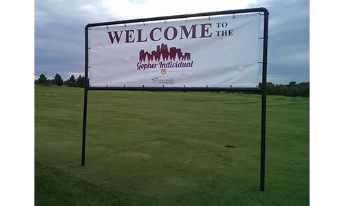 Welcome Banners made from Vinyl, Cloth, or Mesh
