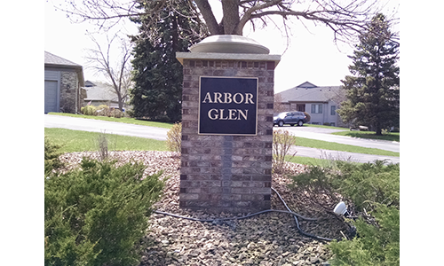 Outdoor metal plaques Minnesota