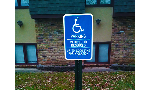 Handicap Signs in MInnesota